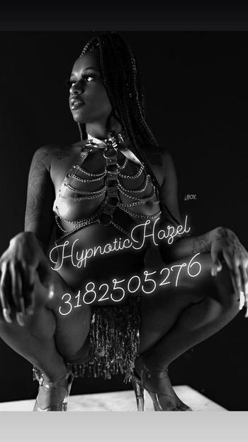 HypnoticHazel All Holes Open, 21 African American female escort, Austin